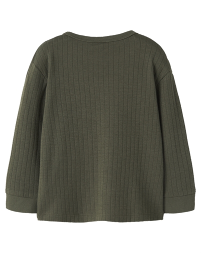 Name It - NMMNicholas Langærmet - Olive Night